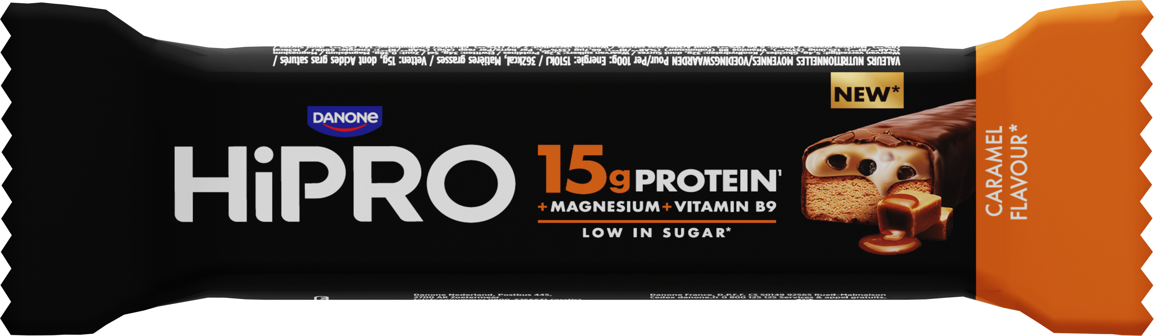 HIPRO protein bar caramel
