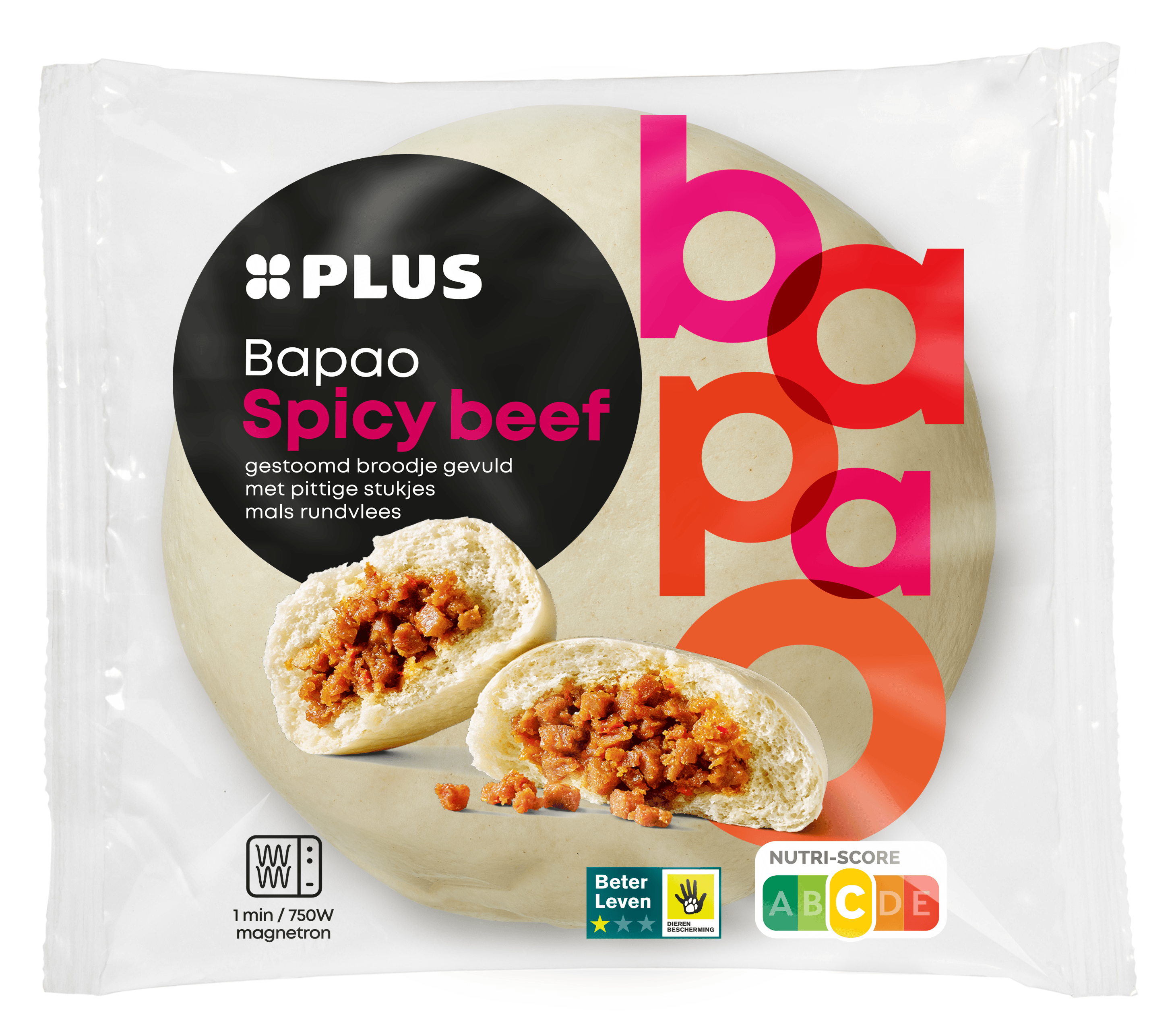 PLUS Bapao spicy beef