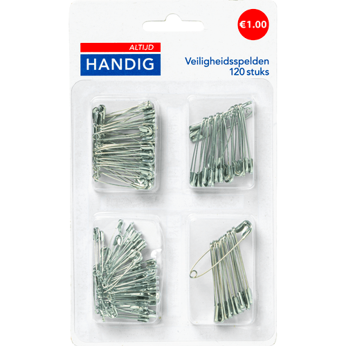 Altijd handig Veiligheidsspelden 120 st.