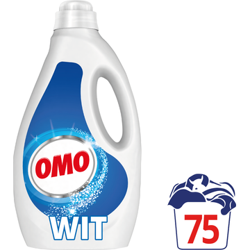 Omo Vloeibaar Wasmiddel Wit XXL 75 wasbeurten