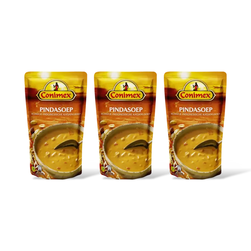 Conimex Romige indonesische pindasoep 3-pack