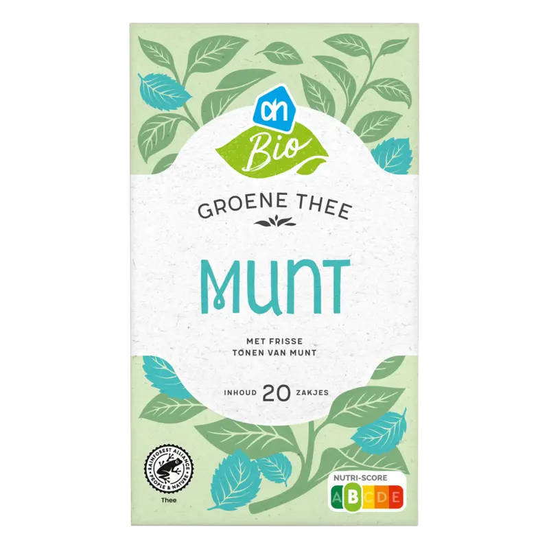 AH Biologisch Groene thee munt