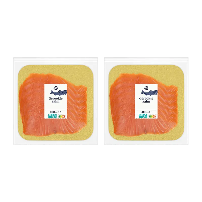 AH Gerookte zalm 2-pack