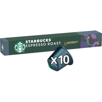 Starbucks by Nespresso Espresso Roast 10 Capsules 55 g