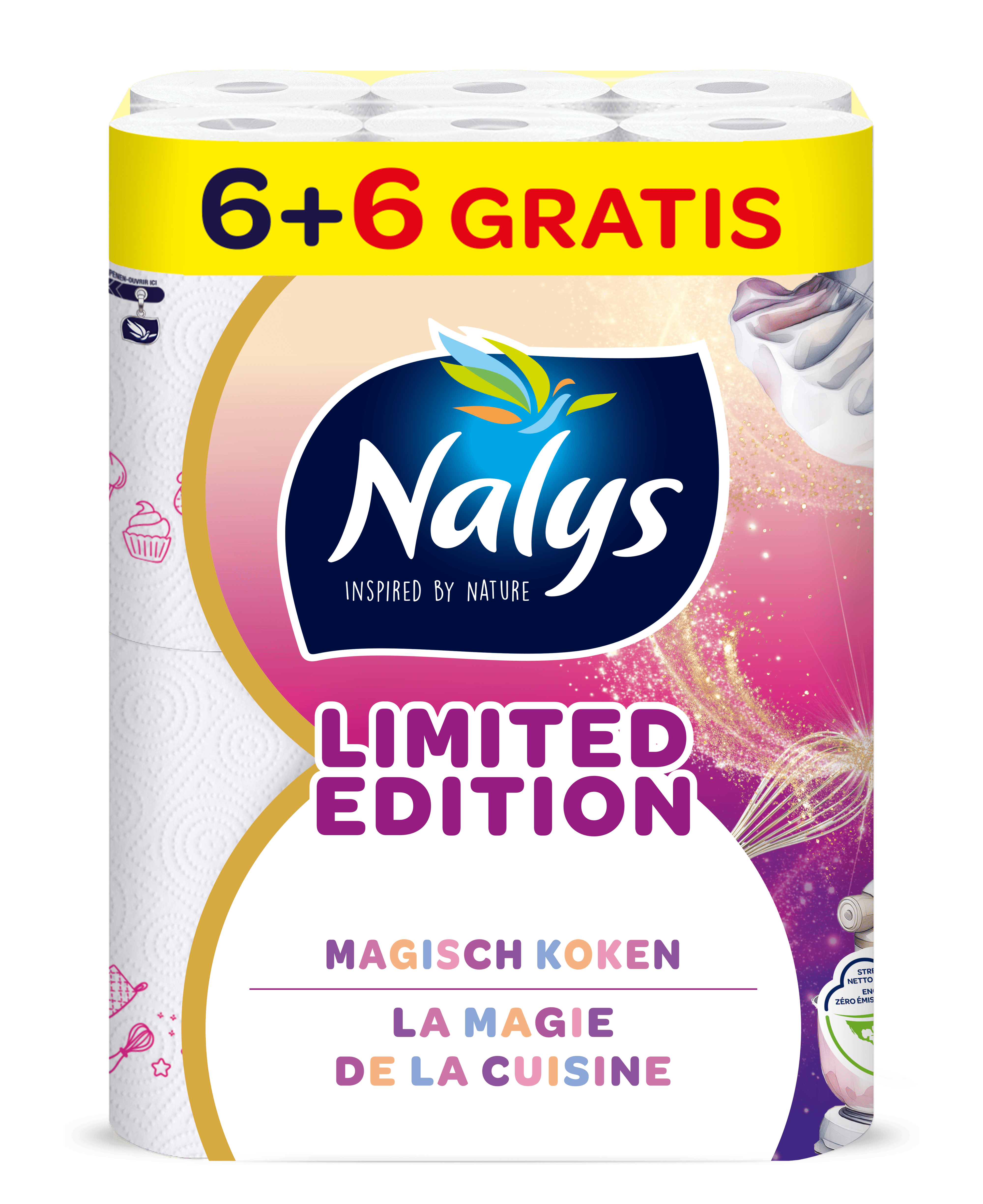 NALYS Keukenpapier Limited 6+6 gratis