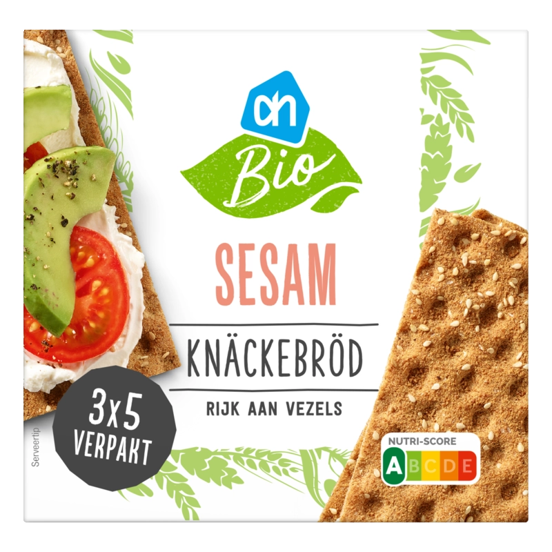 AH Biologisch Knäckebröd sesam