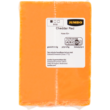 Jumbo Cheddar Red Kaas 50+ ca. 125 g