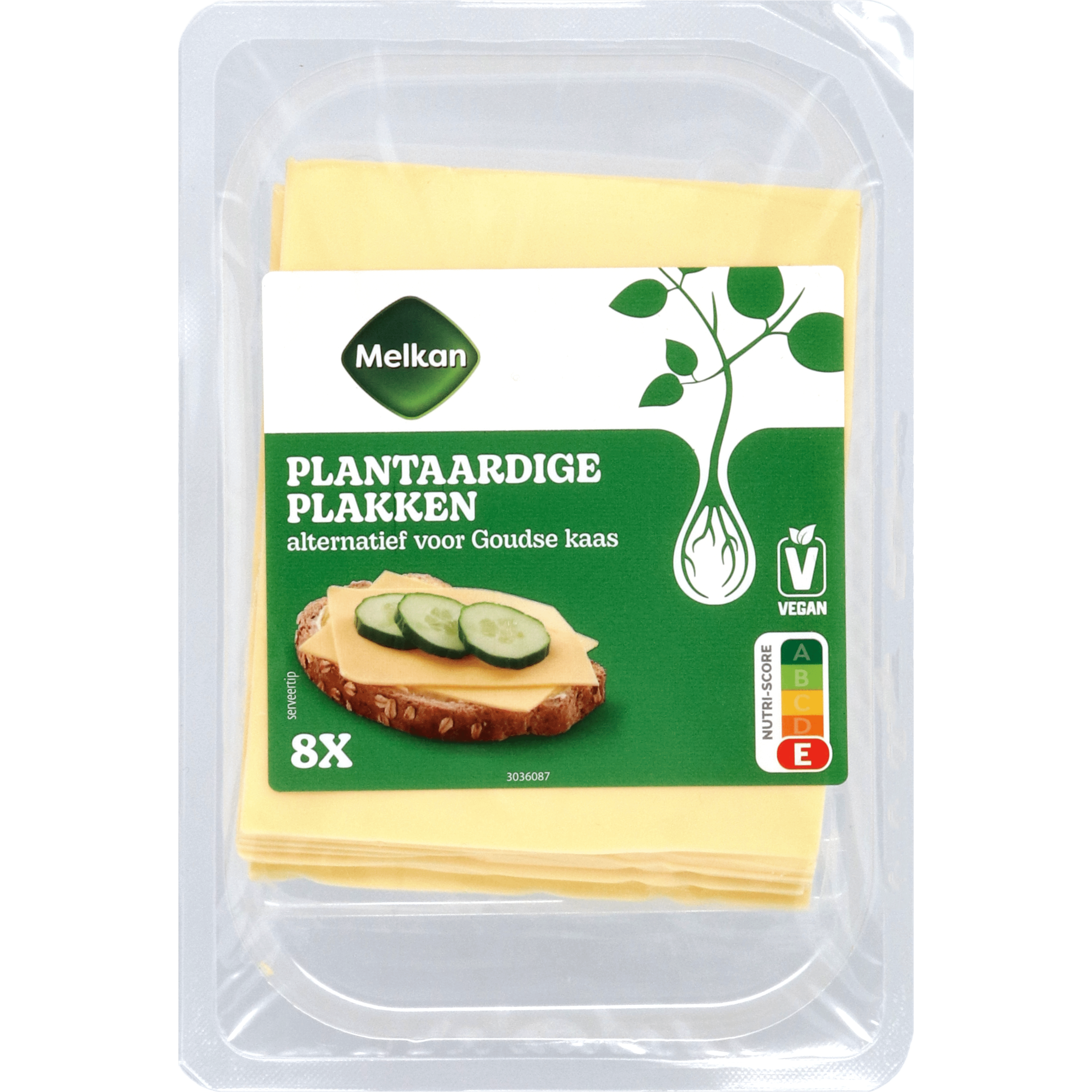 Melkan Plantaardige plakken Gouda