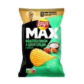 Lay's max roast onion & sour cream