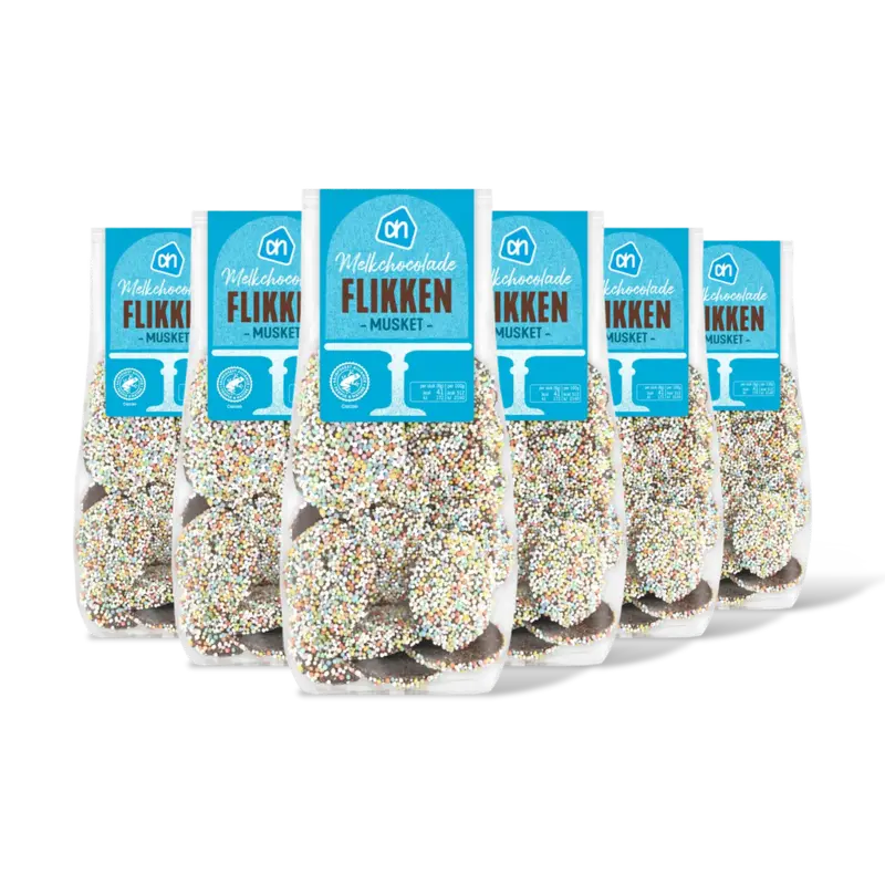 AH Melkchocolade flikken musket 6-pack