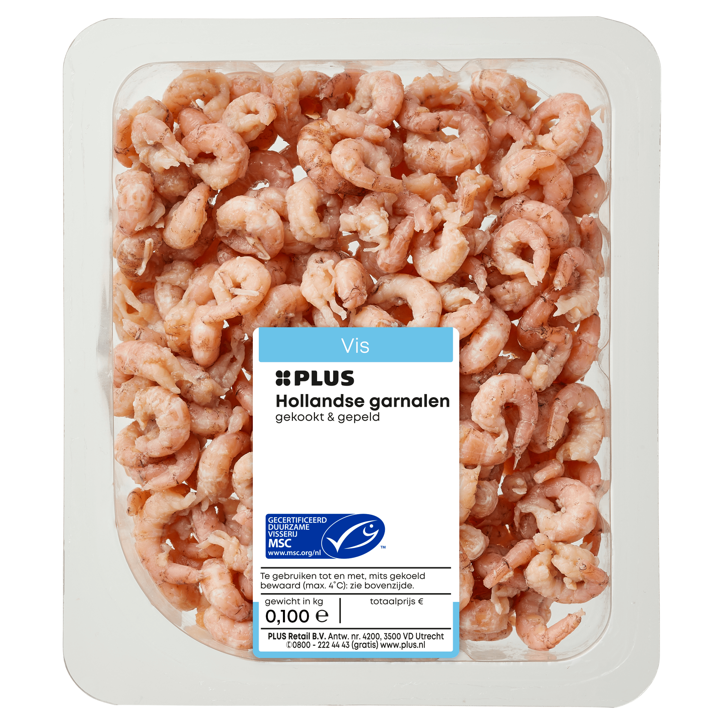 PLUS Hollandse garnalen 100 gram
