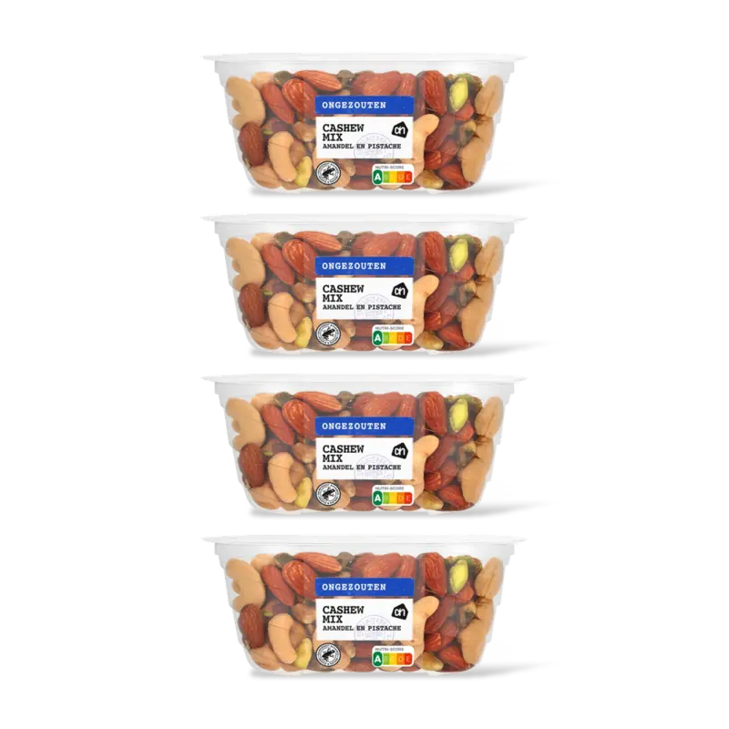 AH Cashewmix ongezouten 4-pack