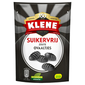 Klene drop zoute ovaaltjes suikervrij