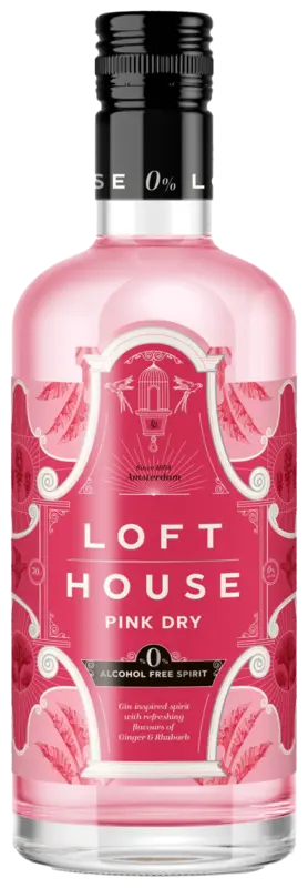 Lofthouse Pink gin alcoholvrij bel