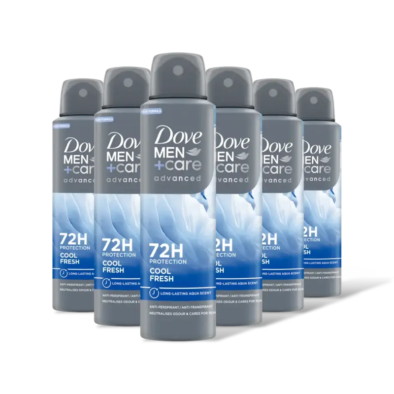 Dove Men+care cool fresh deodorant 6-pack