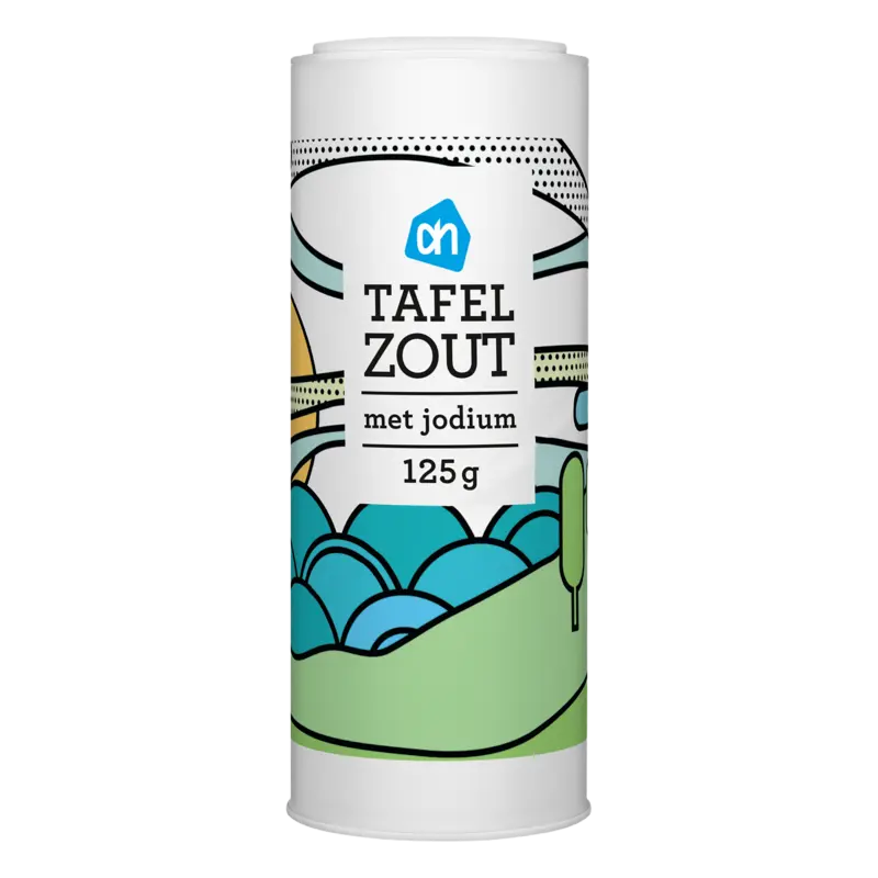 AH Tafelzout met jodium
