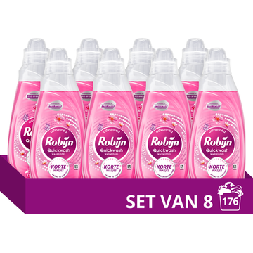 Robijn Advanced Quickwash Vloeibaar Wasmiddel Sunset Bloom 8 x 22 wasbeurten