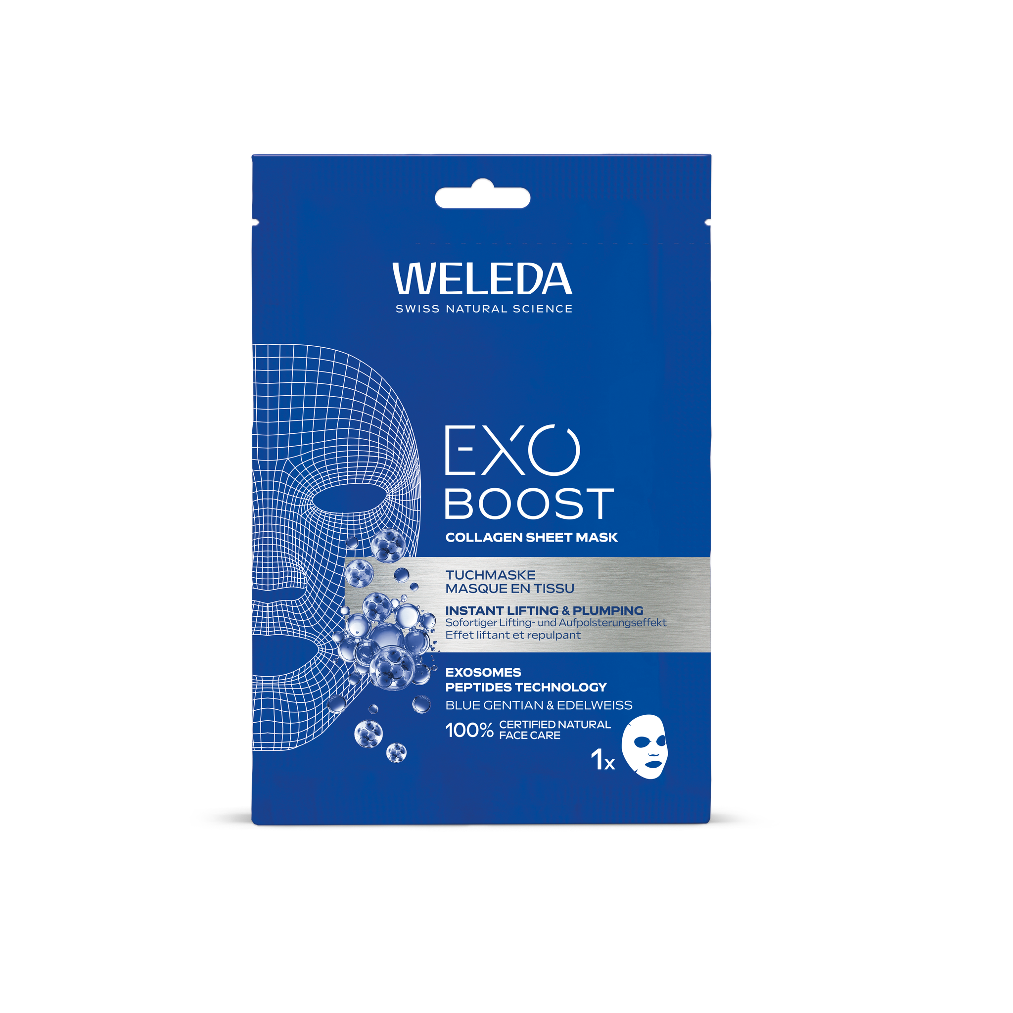WELEDA Exo Boost Collagen Sheet Mask 