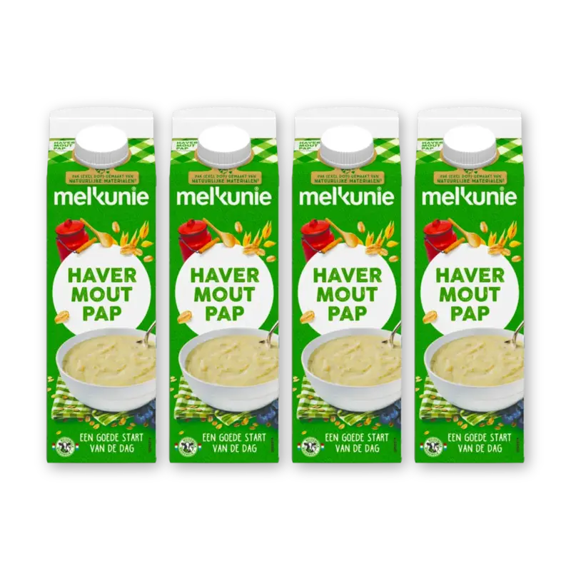Melkunie Havermoutpap 4-pack