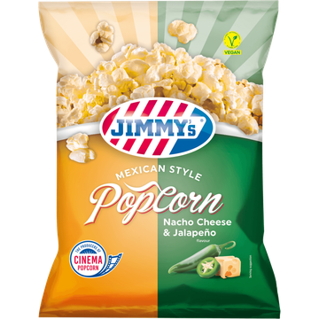 JIMMY's Popcorn Nacho Cheese & Jalapeño