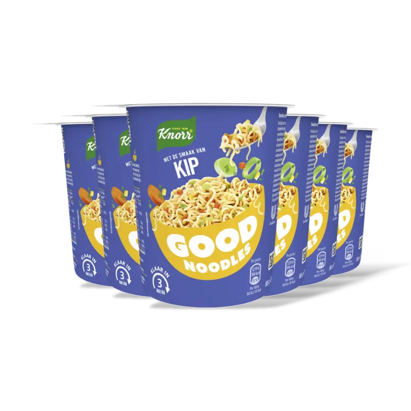Knorr Good noodles kip 6pack