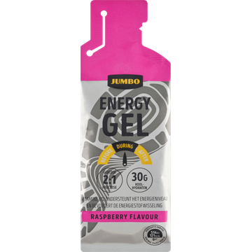 Jumbo Energy Gel Framboos Smaak 45 g