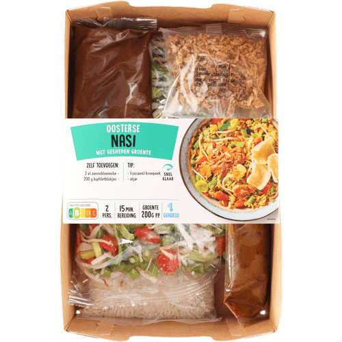 Verspakket nasi boemboe 2 porties