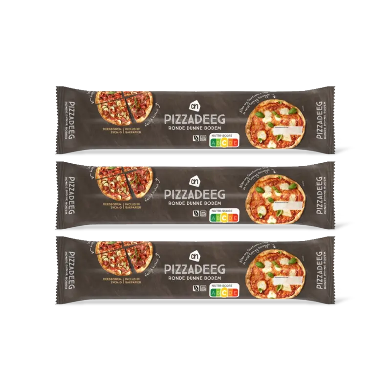 AH Pizzadeeg 3-pack
