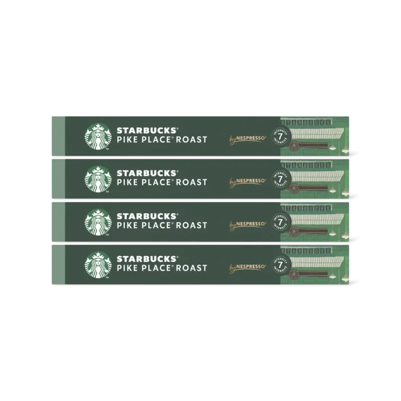 Starbucks Nespresso pike place lungo caps 4-pack
