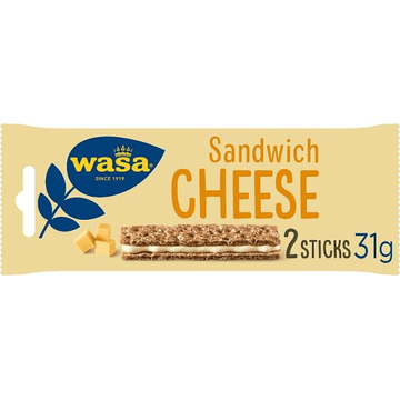 Wasa Sandwich Cheese 3 x 31 g