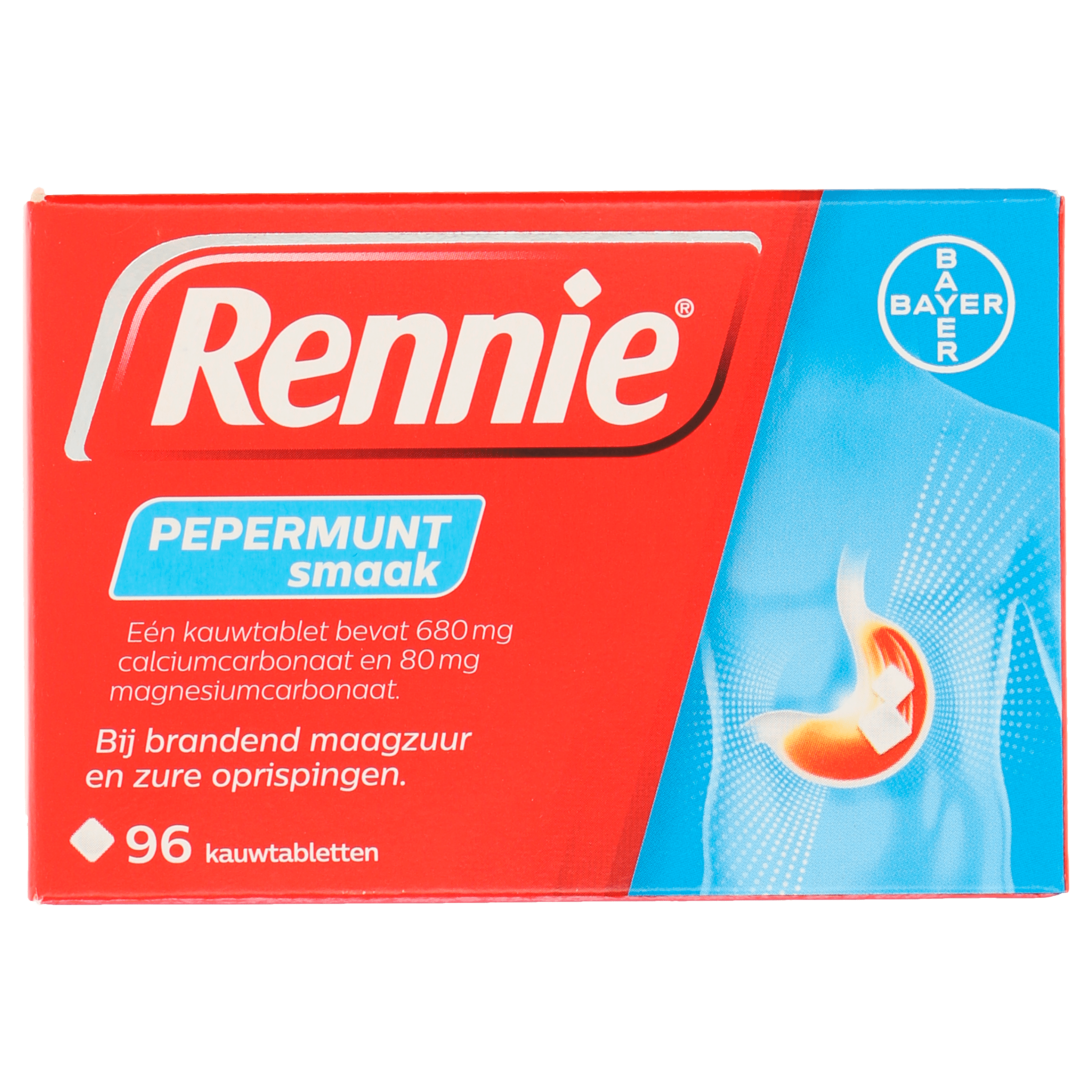 Rennie Maagtabletten pepermunt