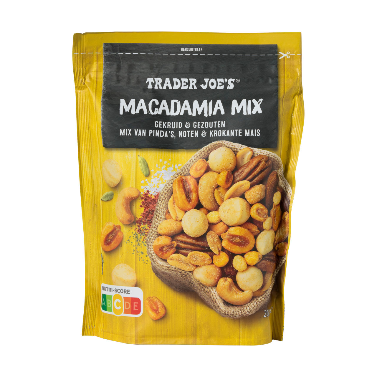 Macademia mix gezouten