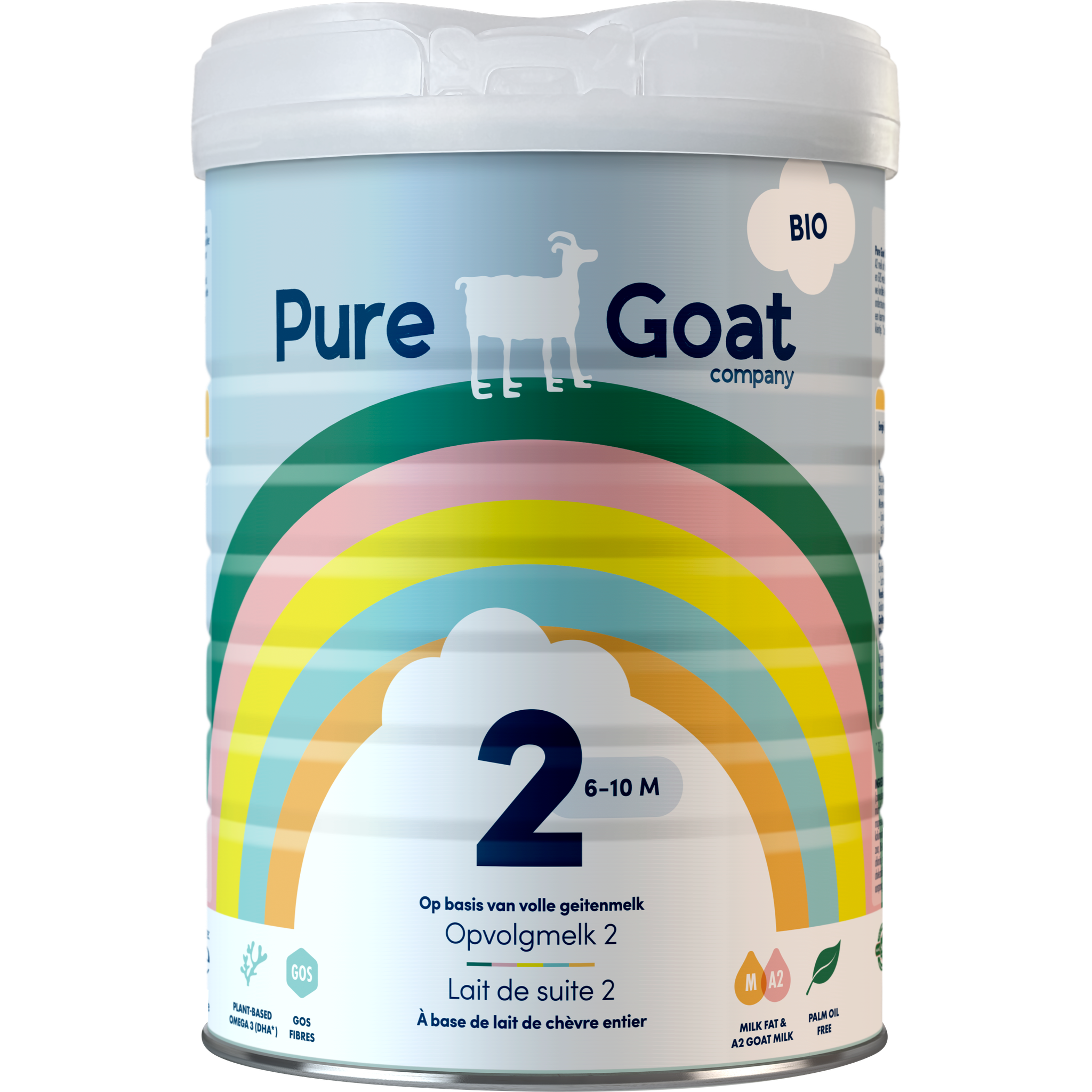 Pure Goat Bio 2 Opvolgmelk 800 gram