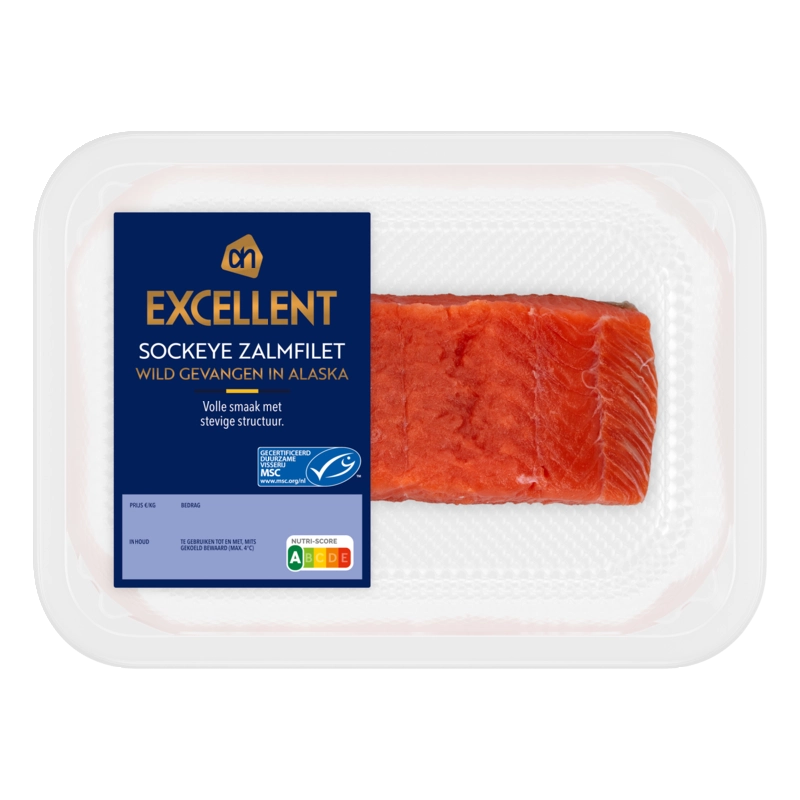 AH Excellent Wilde sockeye zalm