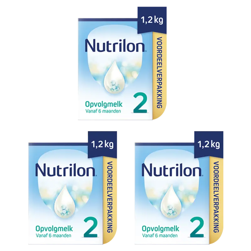 Nutrilon 2 opvolgmelk vvp 6m+ 3-pack