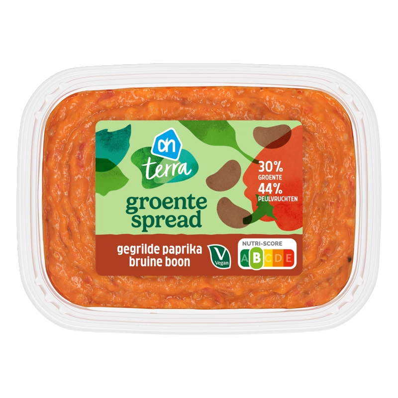 AH Terra Plantaardig groentespread paprika