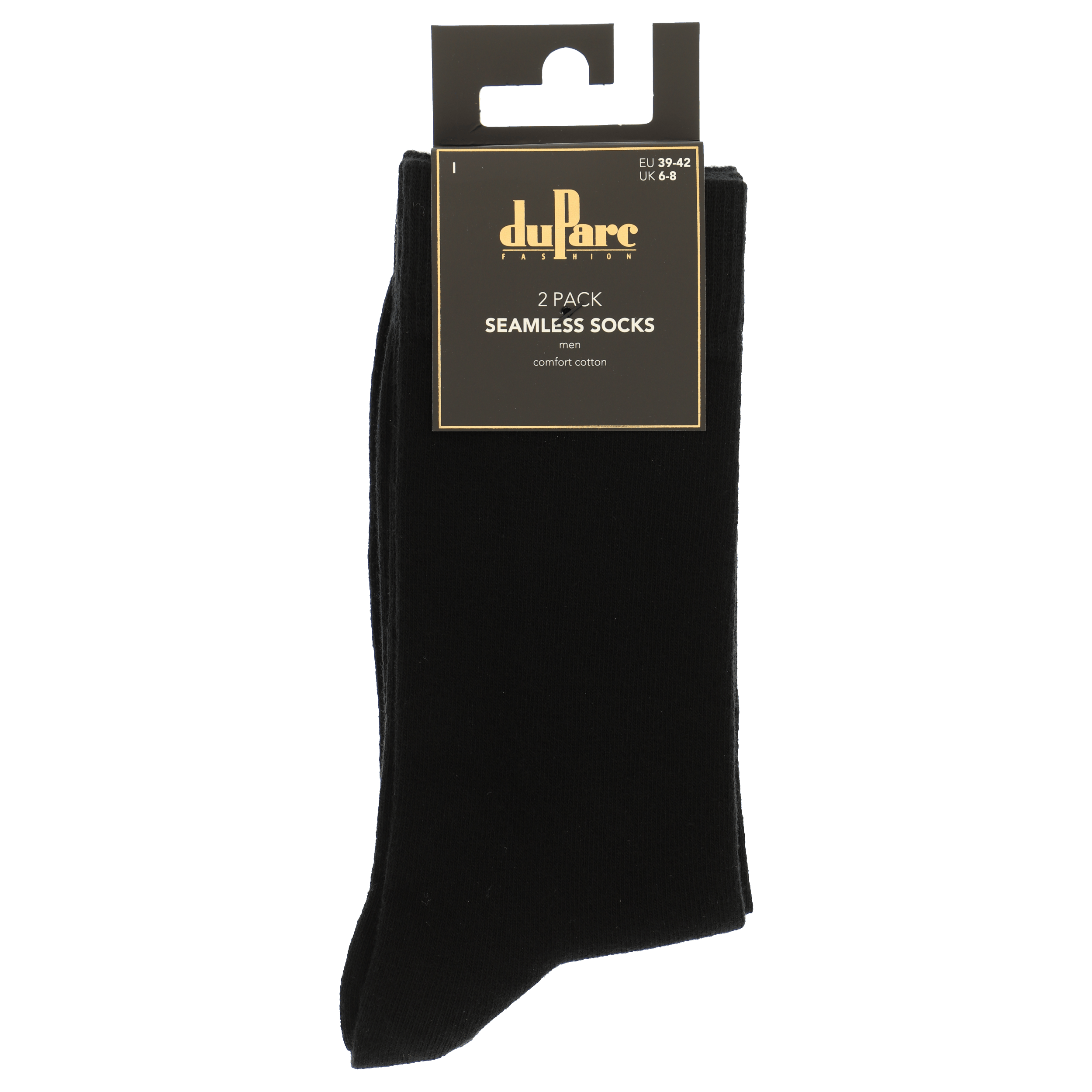 DuParc Herensok zwart uni 39-42