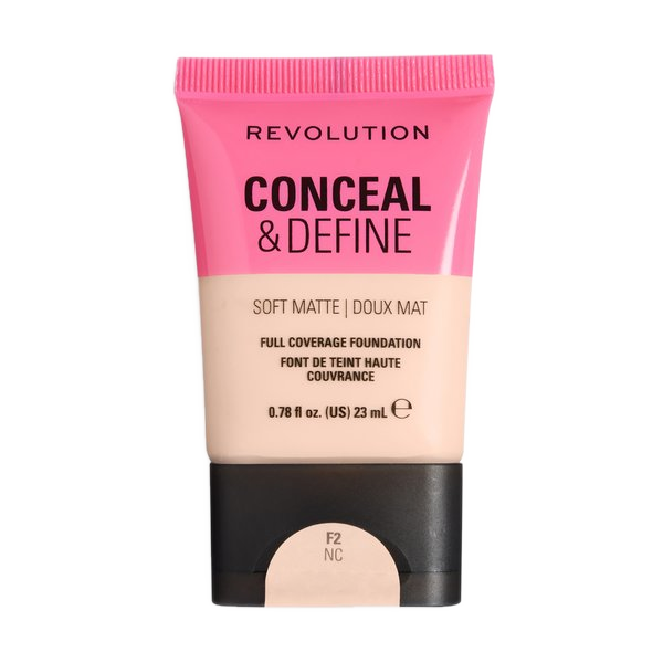 Revolution Conceal & Define Foundation F2Nc 
