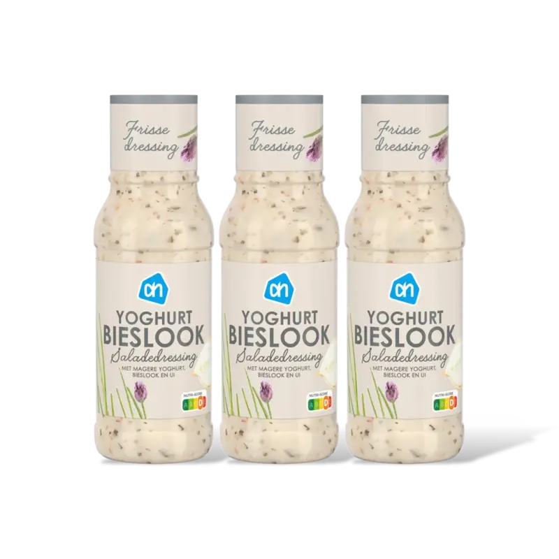 AH Yoghurtdressing bieslook 3-pack