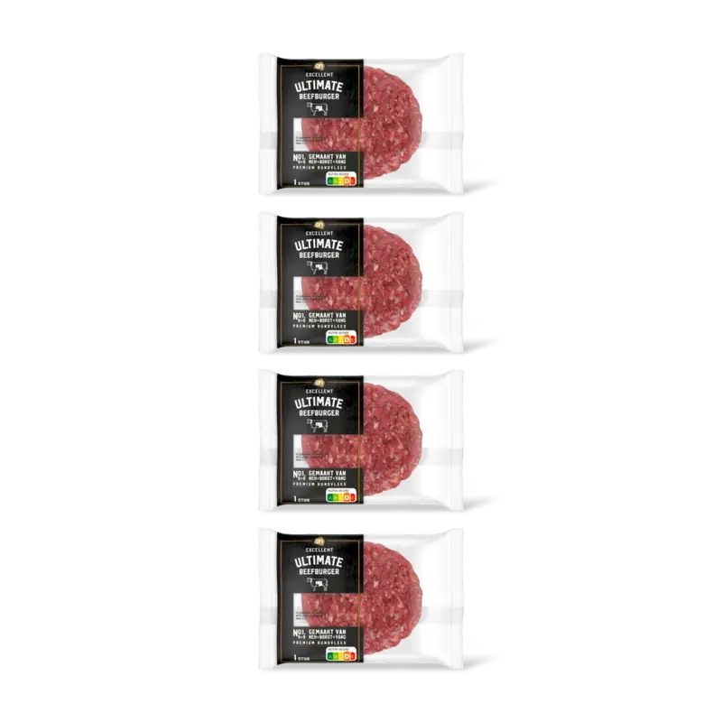 AH Excellent Ultimate beefburger 4-pack