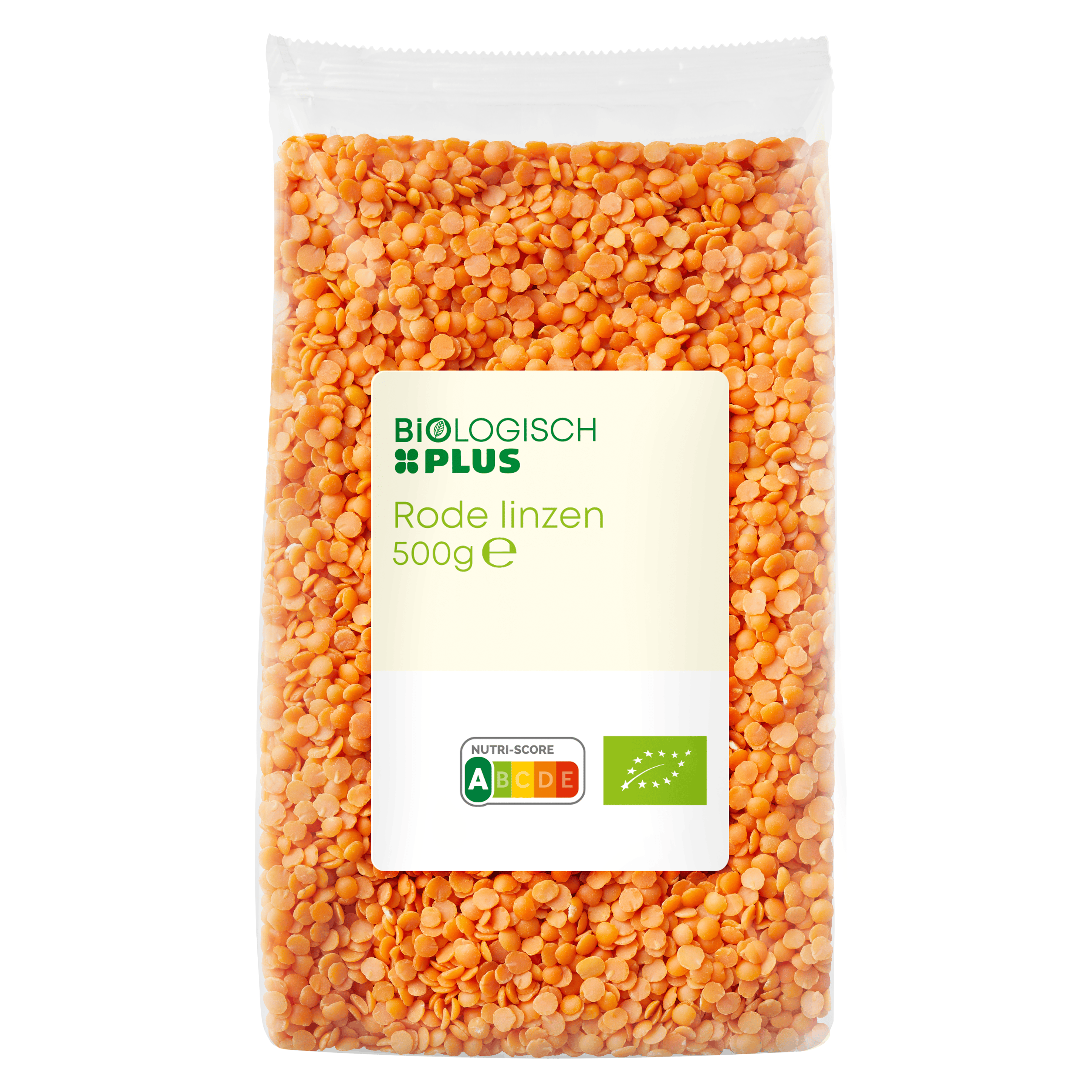 Biologisch PLUS Linzen rood