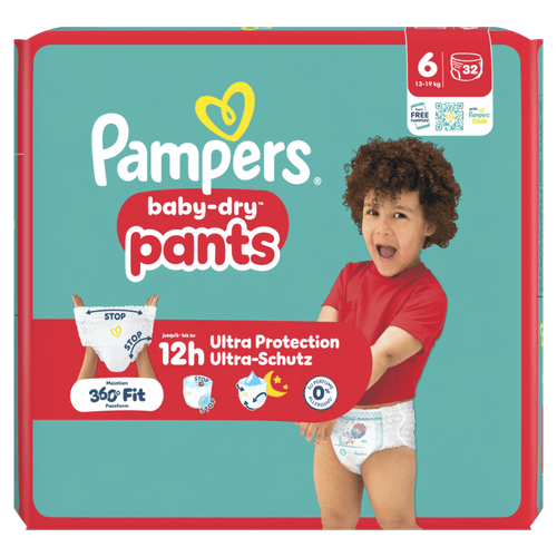 Pampers Baby dry pants maat 6
