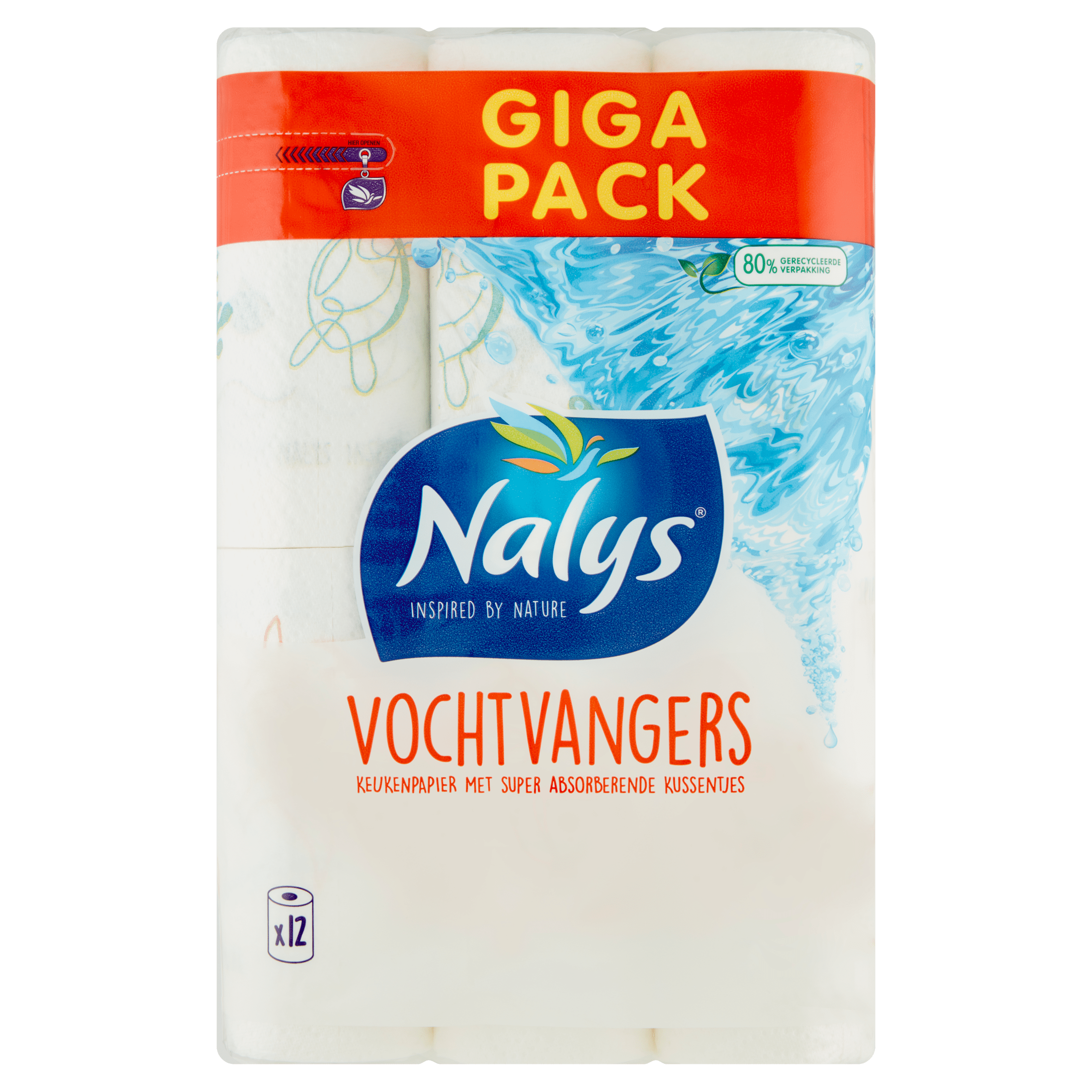 NALYS Keukenpapier Vochtvangers Giga