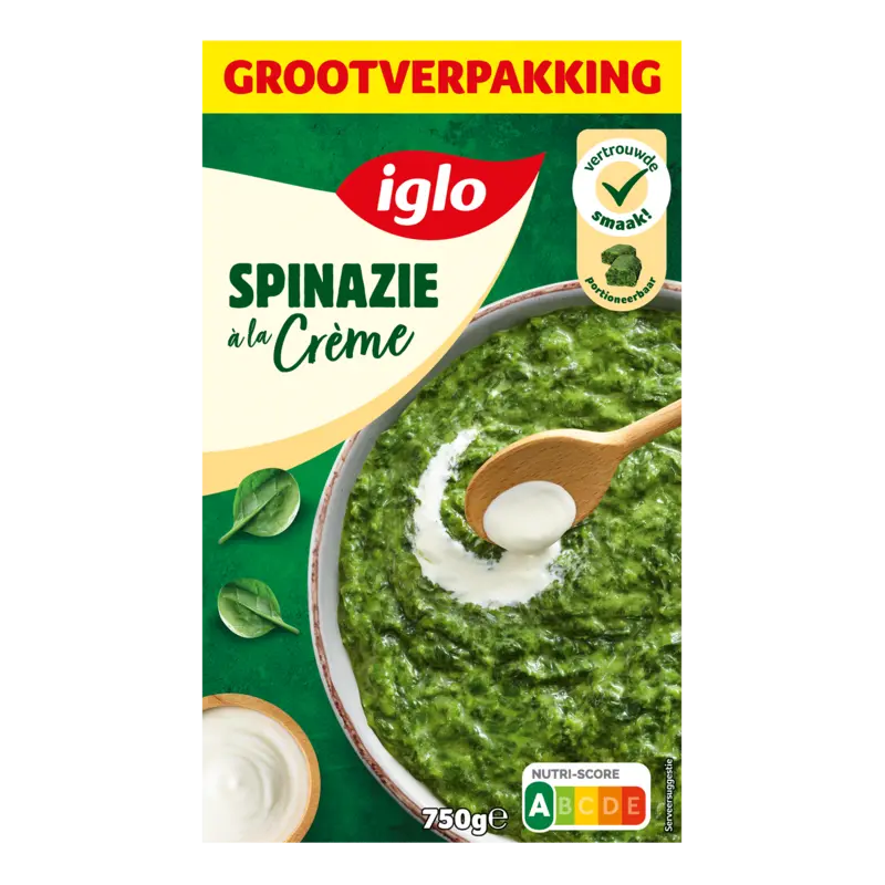 Iglo Spinazie à la crème