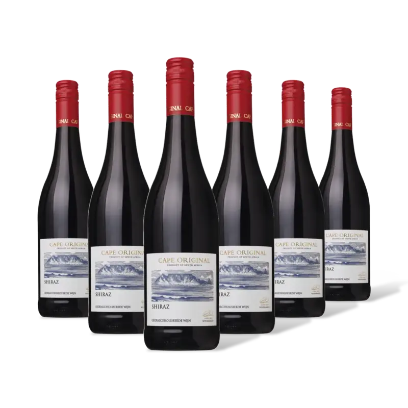 AH Excellent Selectie shiraz alcoholvrij 6 flessen