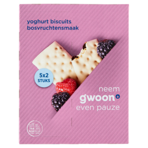 G’woon Yoghurtbiscuit Bosvruchten