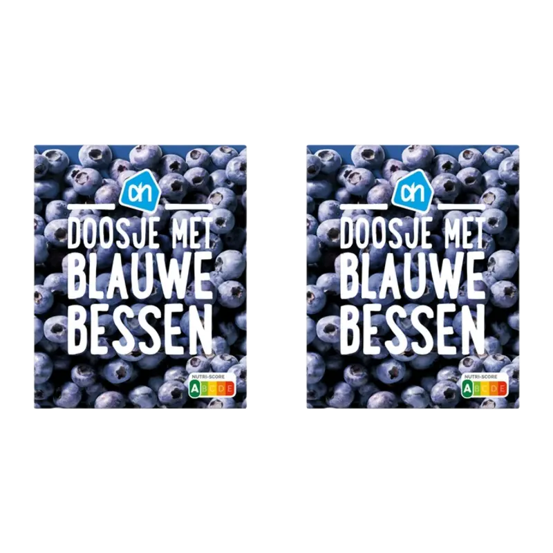 AH Doosje met blauwe bessen 2-pack