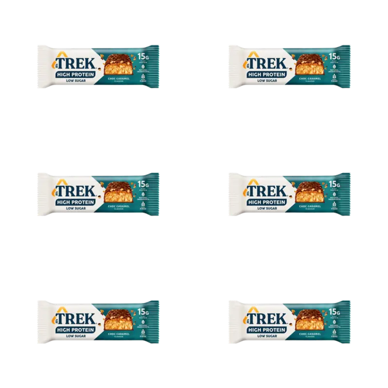 Trek High protein choc caramel 6-pack