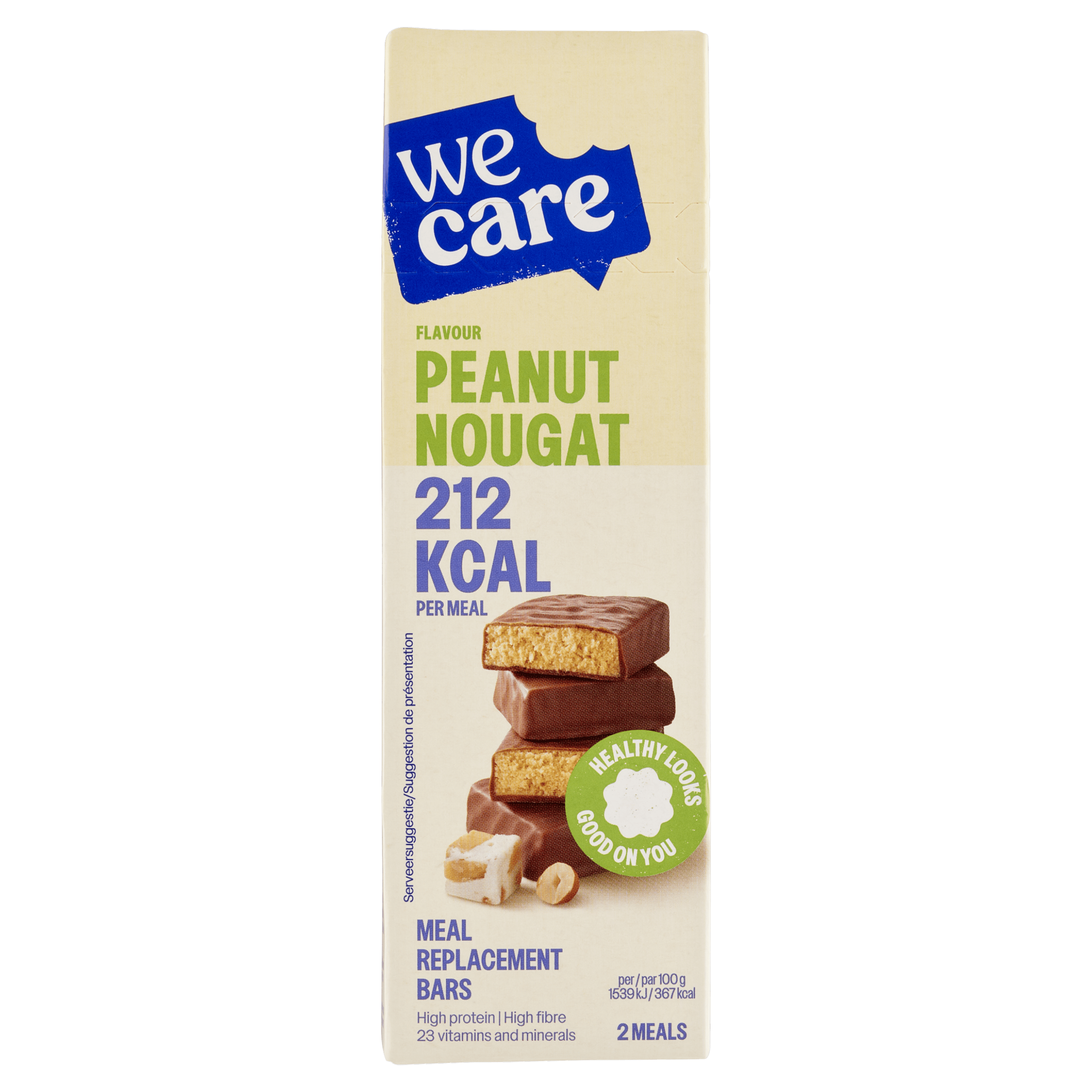 WeCare Maaltijdreep Pinda noga