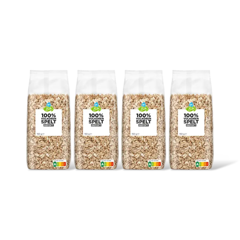AH Biologisch 100% spelt 4-pack